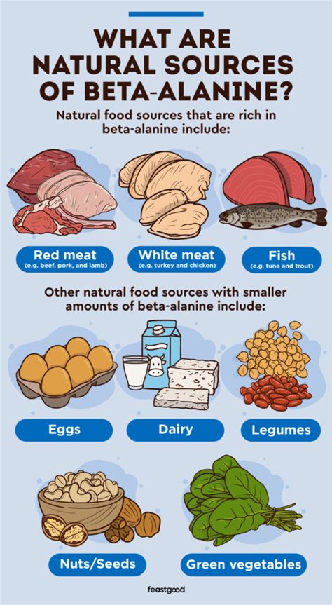 natural sources of beta alanine - beta alanine foods list